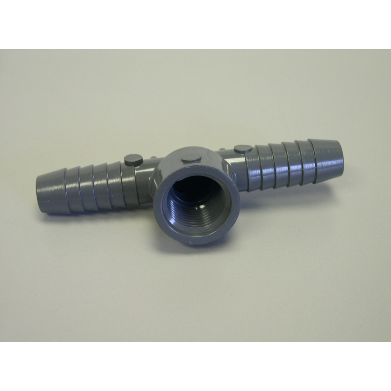 Campbell Schedule 40, 80, 120 1-1/2 in. Insert X 1-1/2 in. D Insert PVC Tee 5 pk - Jamoozus