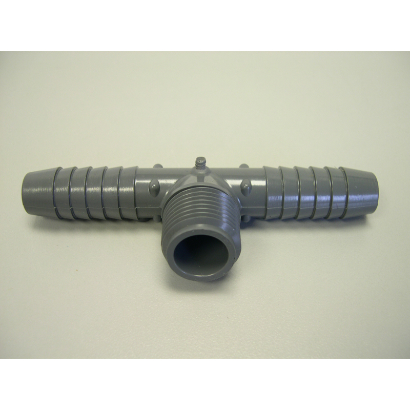 Campbell Schedule 40, 80, 120 3/4 in. Insert X 3/4 in. D Insert PVC Tee 20 pk - Jamoozus