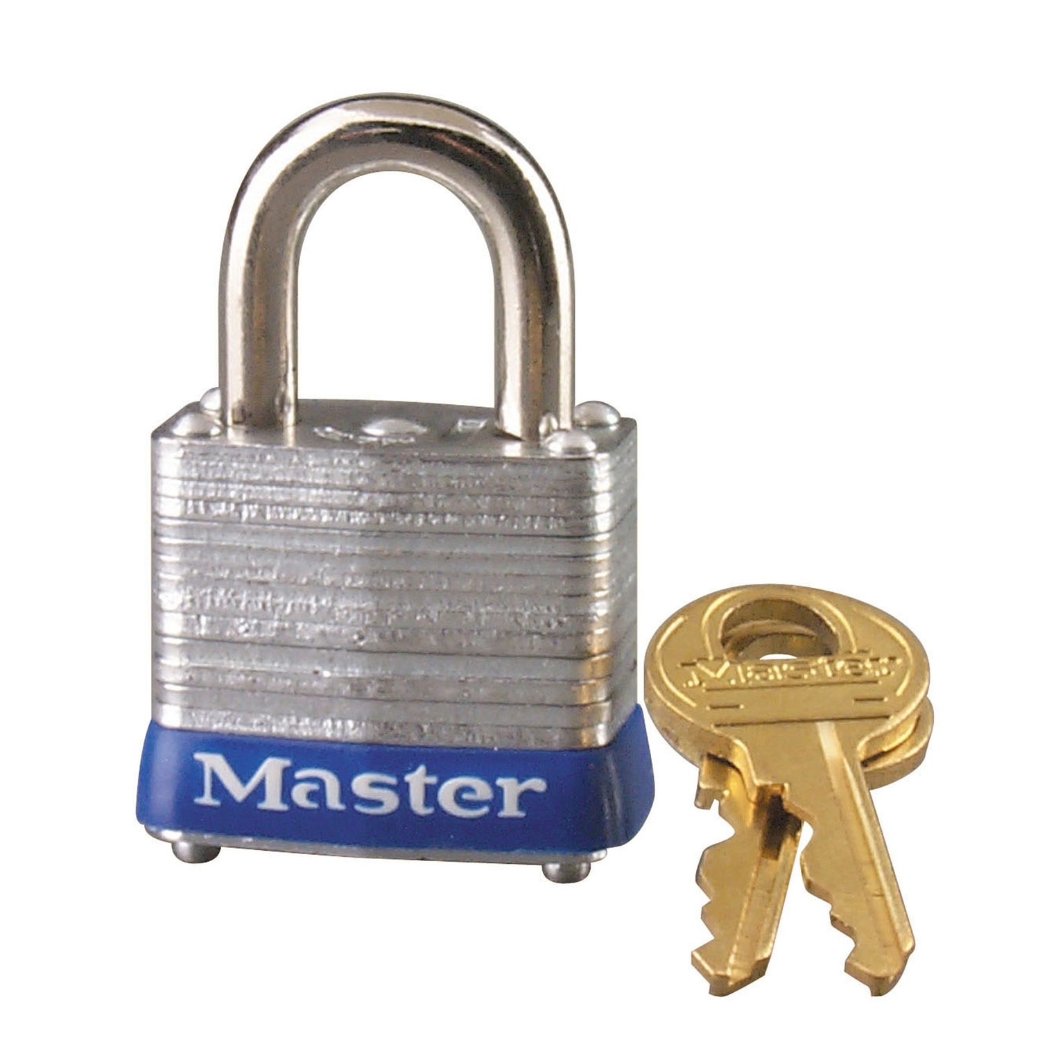 Master Lock 2 in. H X 1.4 in. W X .7 in. L Laminated Steel 4-Pin Cylinder Padlock Keyed Alike - Jamoozus