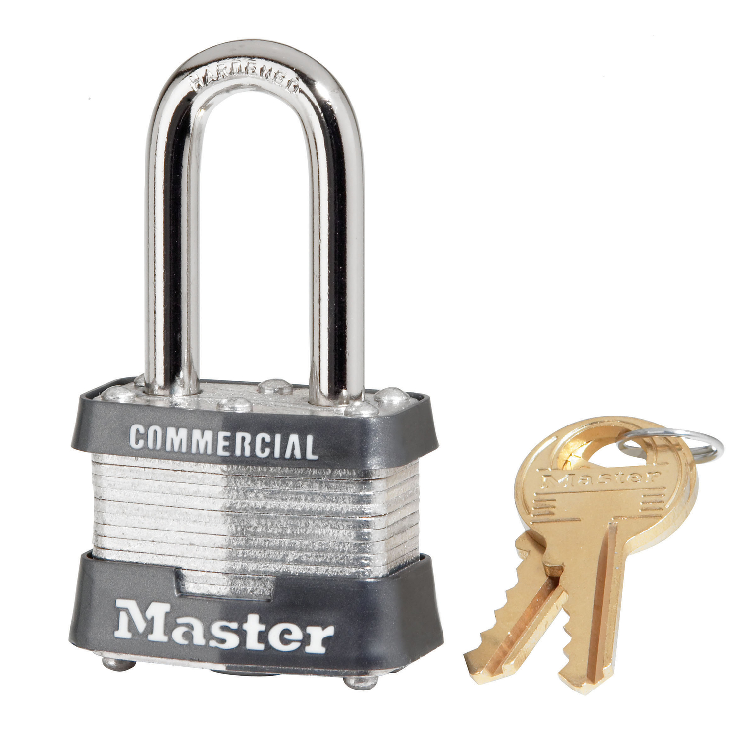 Master Lock 3KALF 1-9/16 in. W Laminated Steel 4-Pin Cylinder Padlock Keyed Alike - Jamoozus