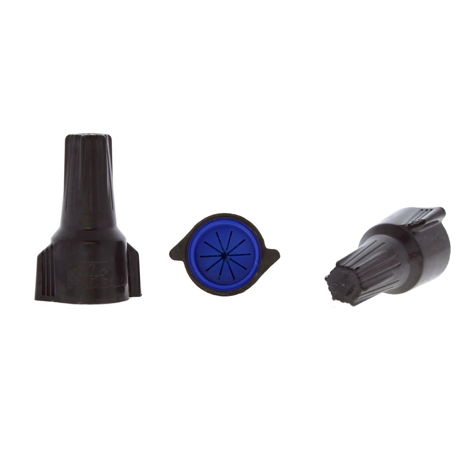 Ideal Weatherproof 6-16 AWG Solid Copper/Stranded Wire Connector Gray 15 pk - Jamoozus