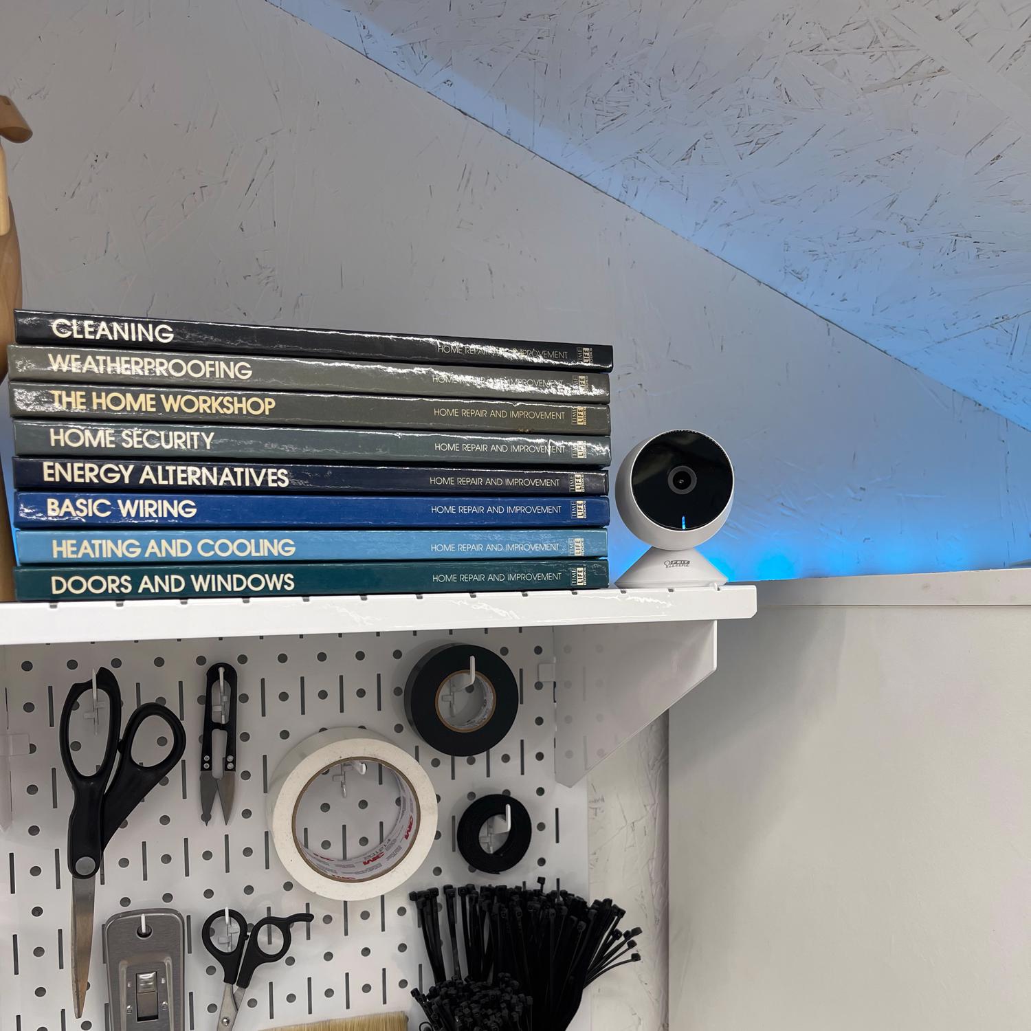 Feit Smart Home Plug-in Indoor Smart-Enabled Security Camera - Jamoozus