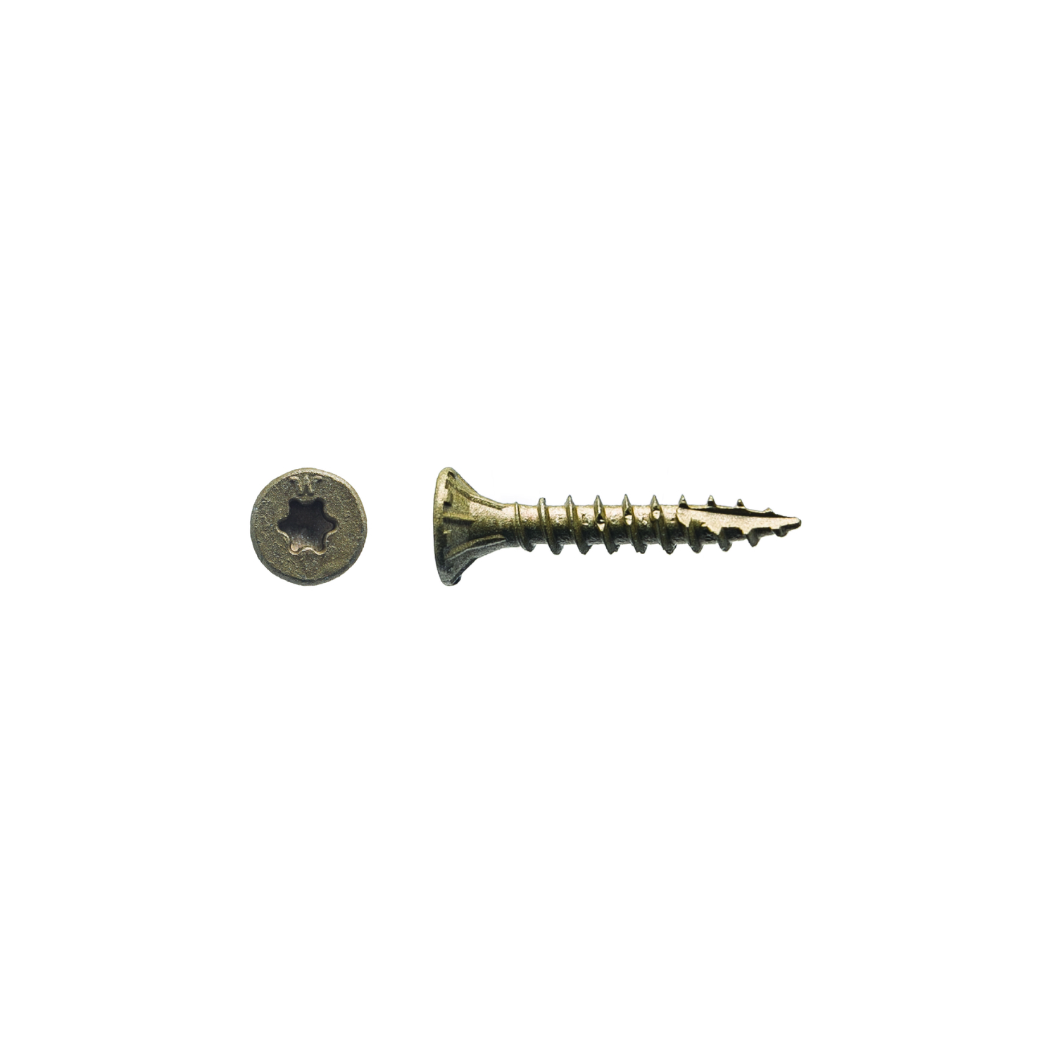 Big Timber No. 8 X 1-1/4 in. L Star Bronze Wood Screws 9000 pk - Jamoozus