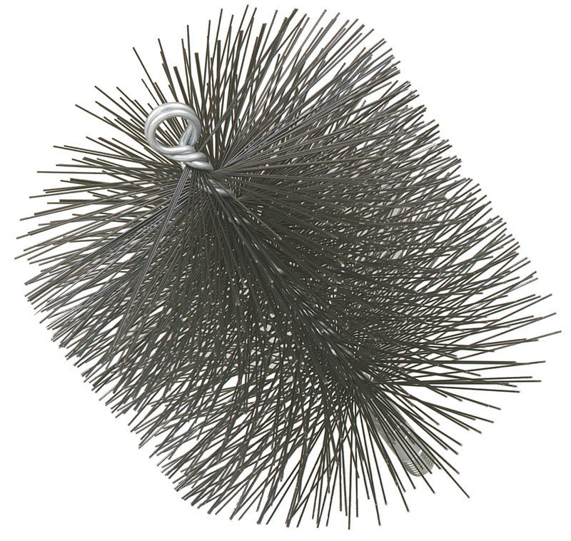 Rutland Chimney Sweep 7 in. Round Oil Tempered Chimney Brush - Jamoozus