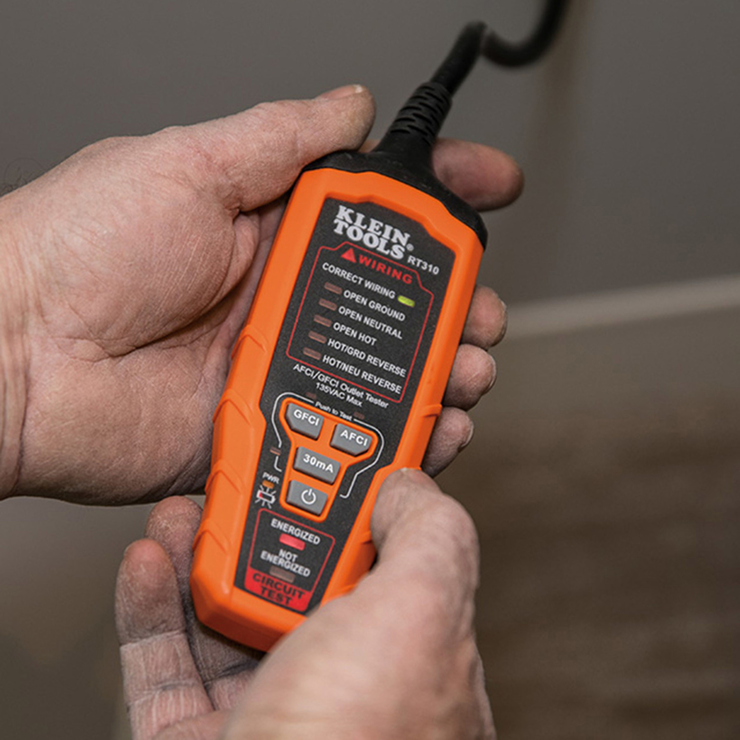 Klein Tools AFCI/GFCI Electrical Outlet Tester - Jamoozus