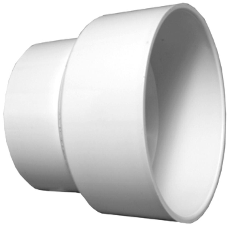 Charlotte Pipe Schedule 40 8 in. Hub X 16 in. D Hub PVC Pipe Increaser/Reducer 1 pk - Jamoozus