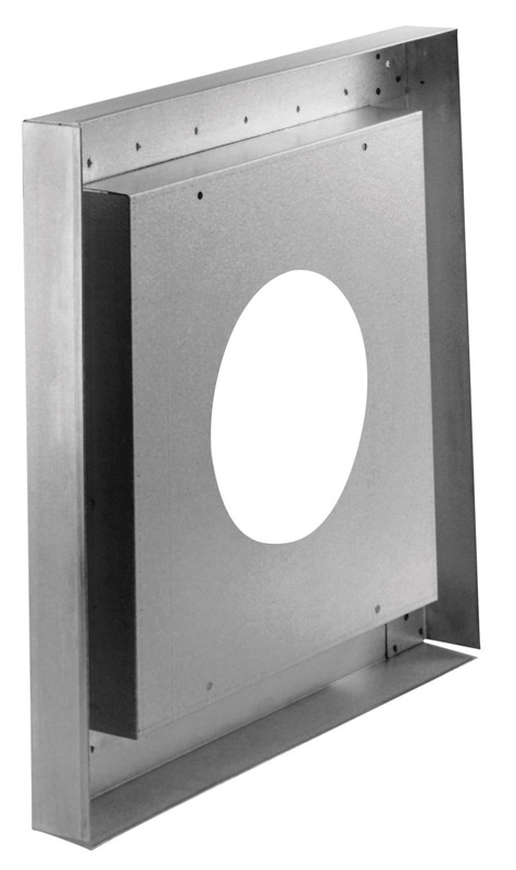 DuraVent DirectVent 6-5/8 in. D X 17.5 in. L Galvanized Steel Exhaust Vent Pipe - Jamoozus