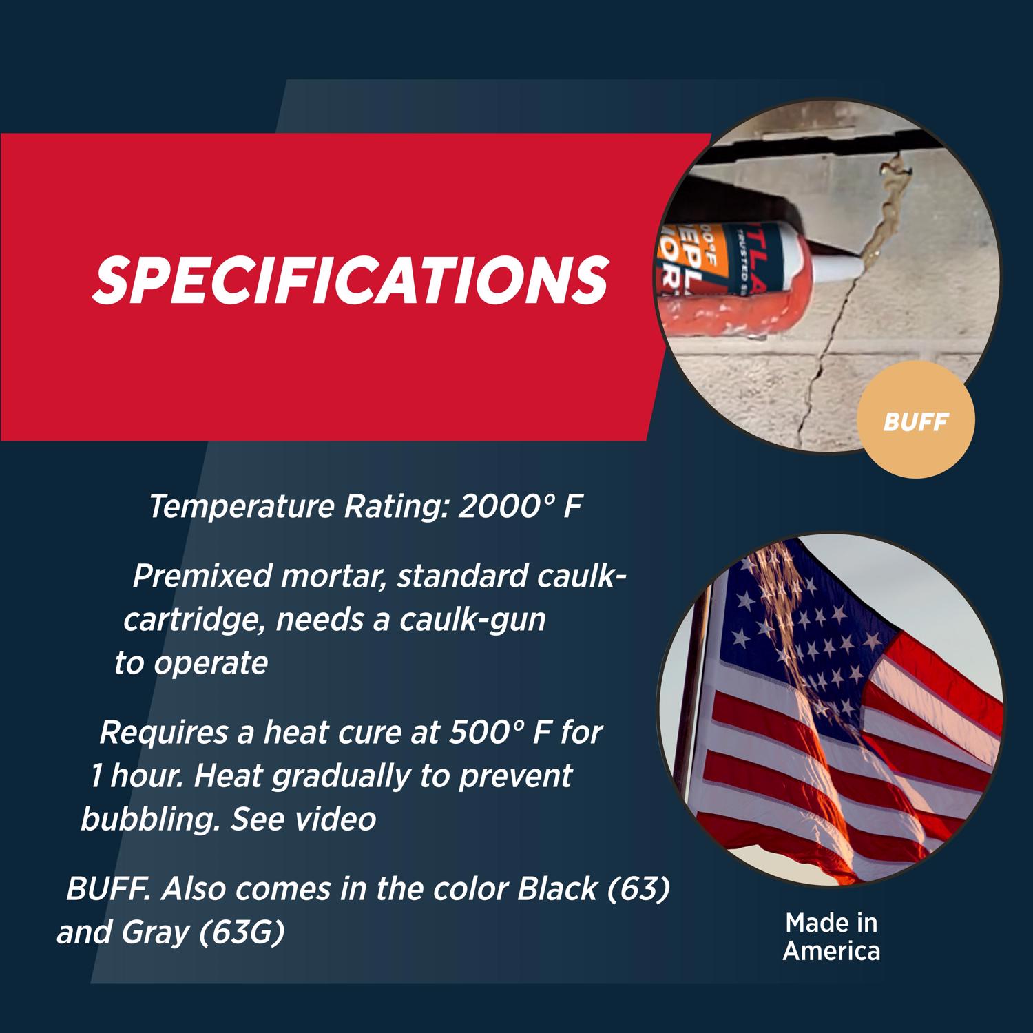 Rutland Fireplace Mortar - Jamoozus