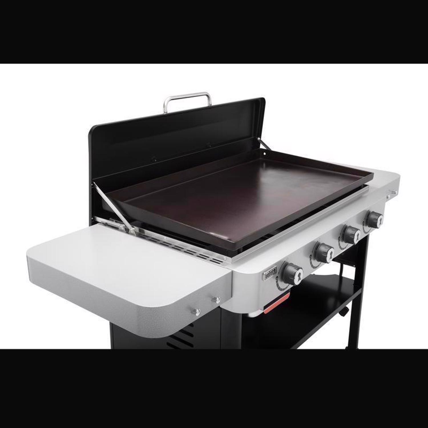Weber 36 4 Burner Liquid Propane Outdoor Griddle Black - Jamoozus