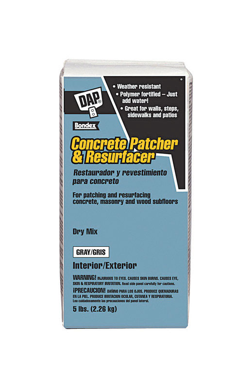 DAP Dry Mix Concrete Resurfacer 5 lb Gray - Jamoozus