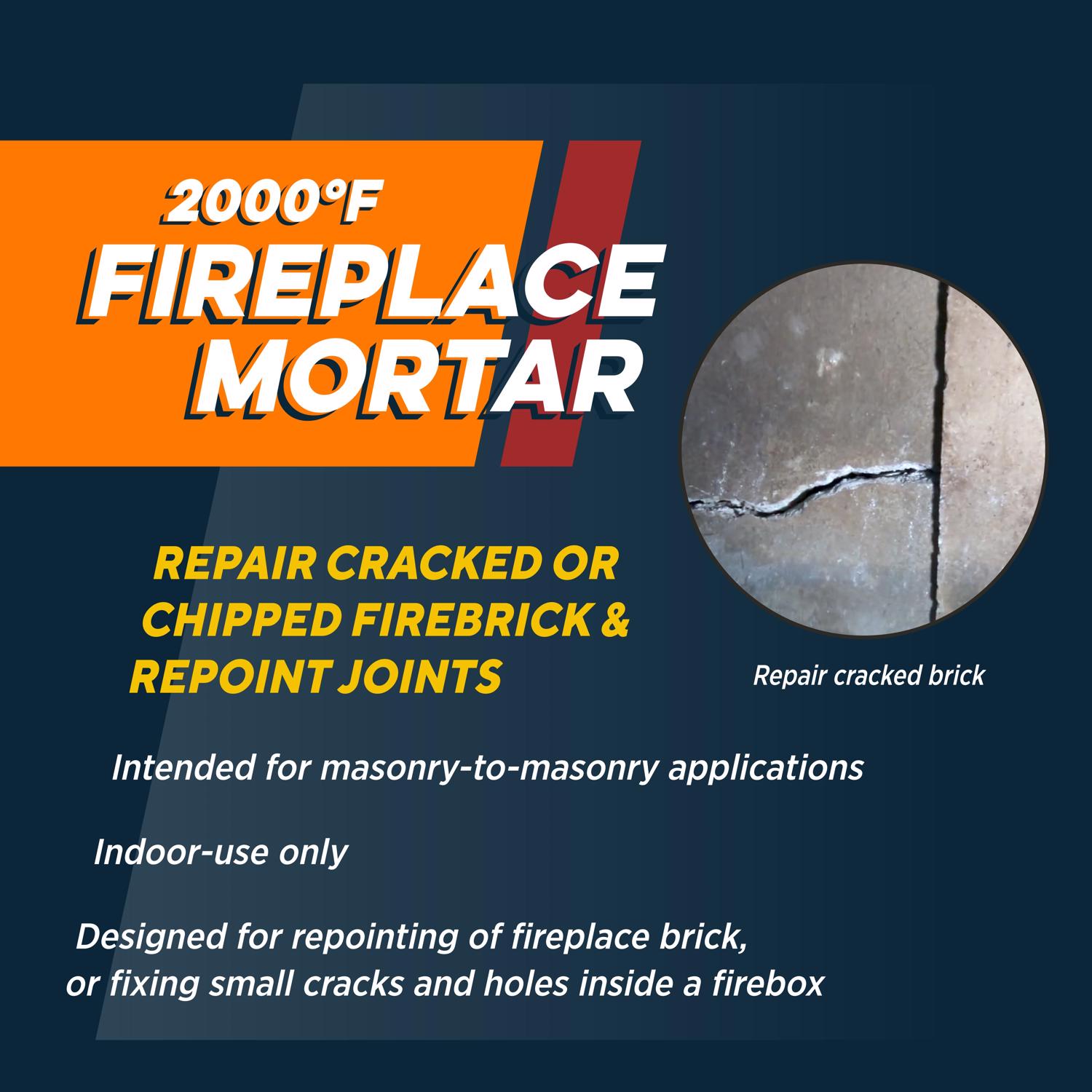 Rutland Fireplace Mortar - Jamoozus