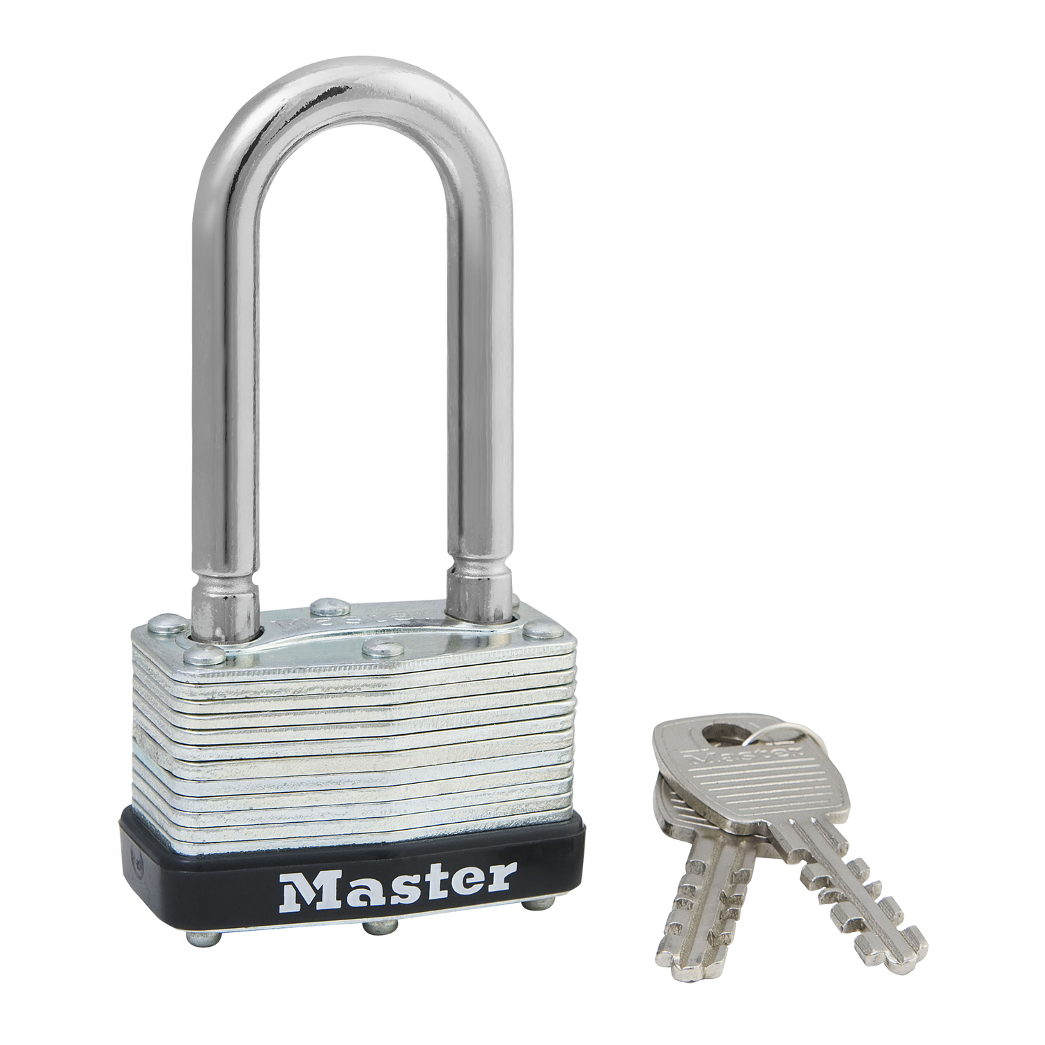 Master Lock 3.5 in. H X 2 in. W X 1.1 in. L Laminated Steel Warded Locking Padlock Keyed Alike - Jamoozus