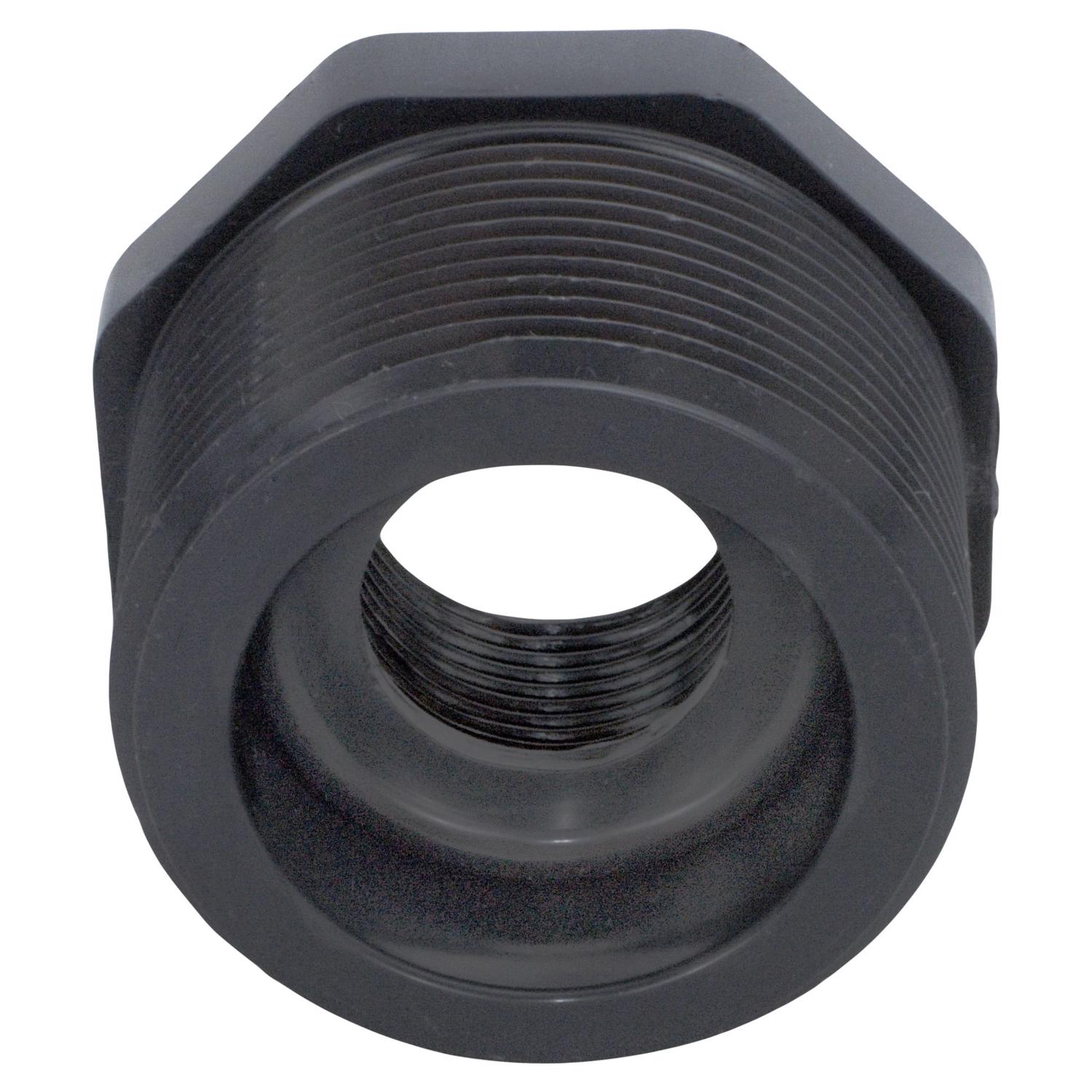 Charlotte Pipe Schedule 80 2 in. MPT X 3/4 in. D FPT PVC 11-11/16 in. Reducing Bushing 1 pk - Jamoozus