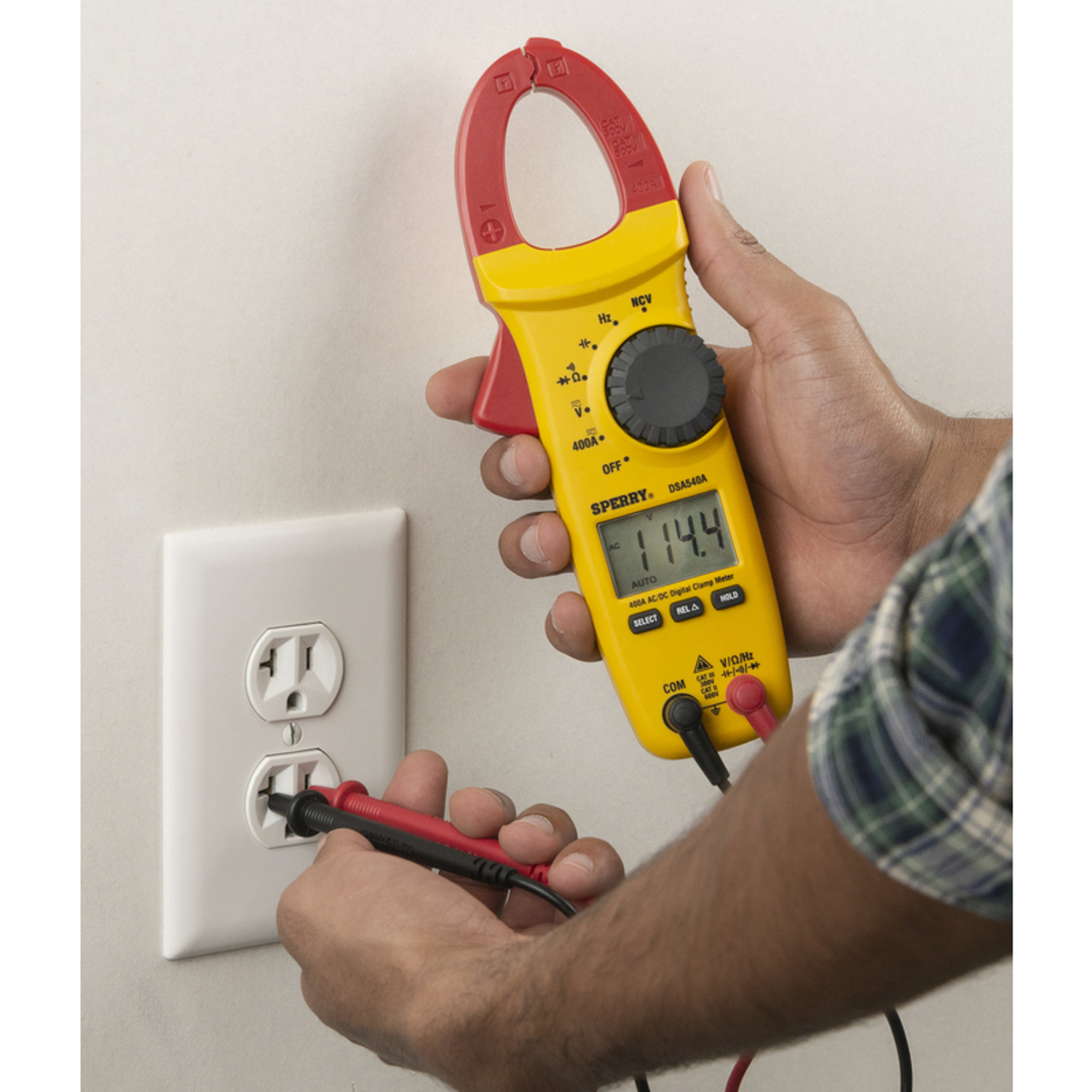 Sperry LCD Clamp Meter 1 pk - Jamoozus