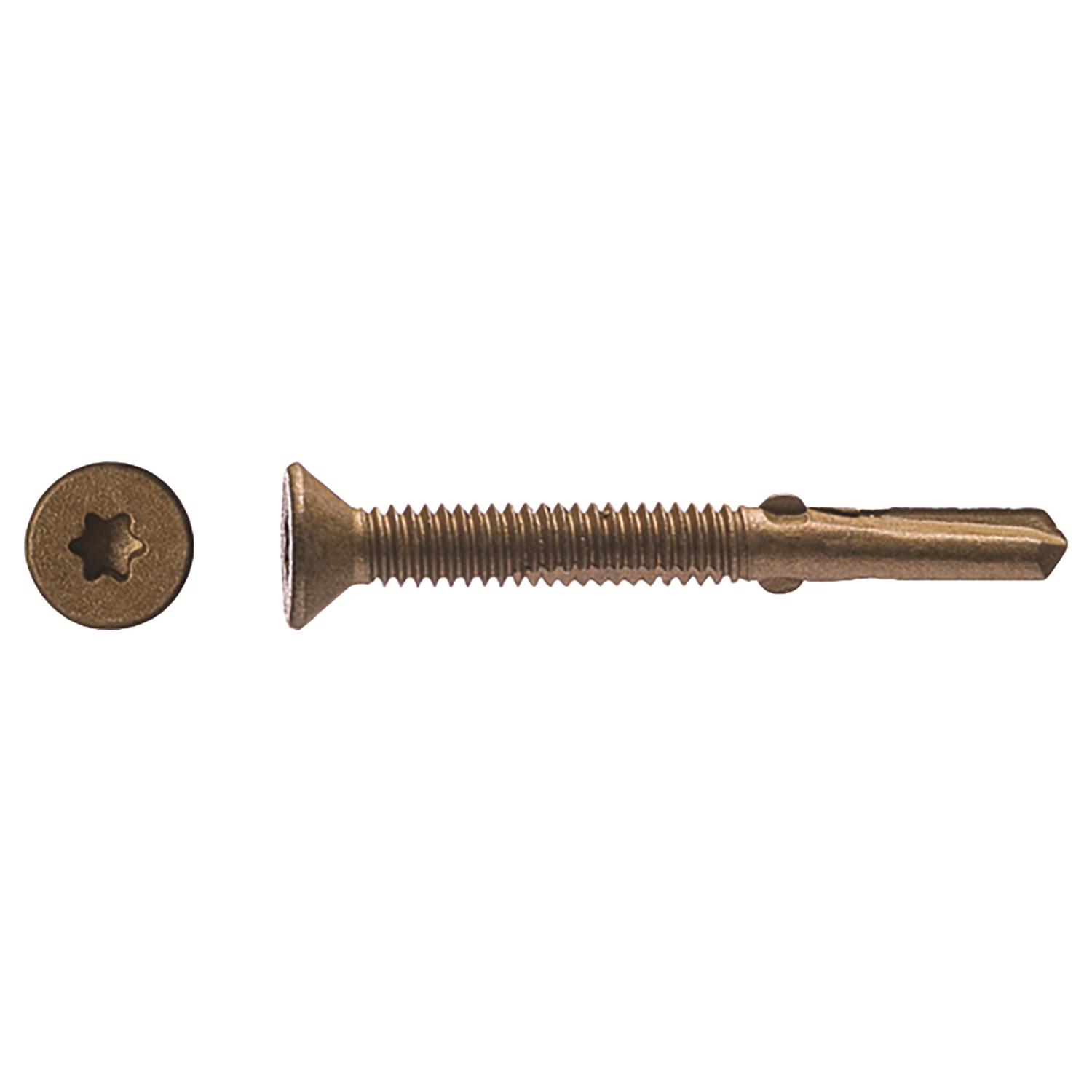 Big Timber No. 12 X 2 in. L Star Bronze Wood Screws 5 lb 340 pk - Jamoozus