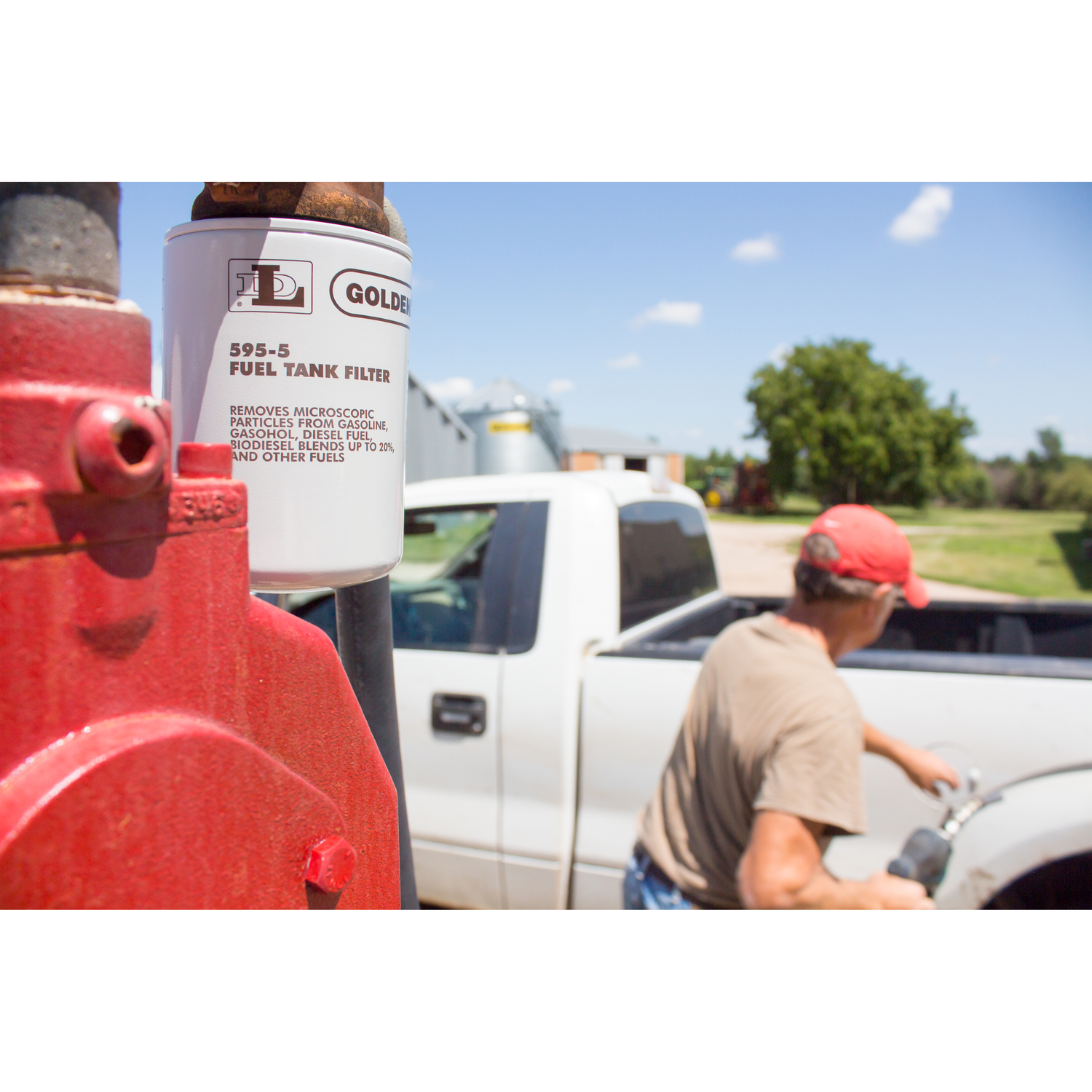 Goldenrod Steel Replacement Fuel Filter 25 gpm - Jamoozus