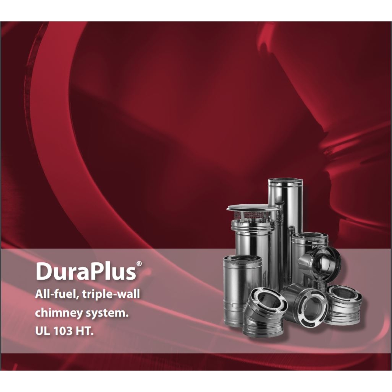 DuraVent DuraPlus 6 in. D X 36 in. L Galvanized Steel Chimney Pipe - Jamoozus