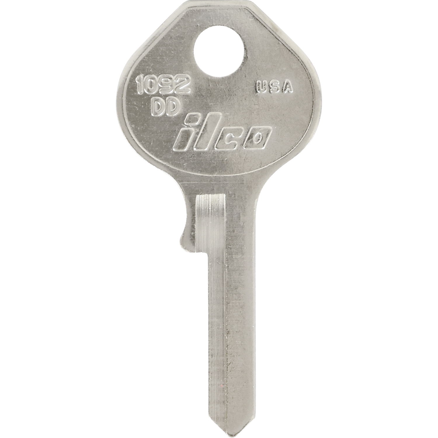 Hillman Traditional Key Padlock Universal Key Blank Single - Jamoozus