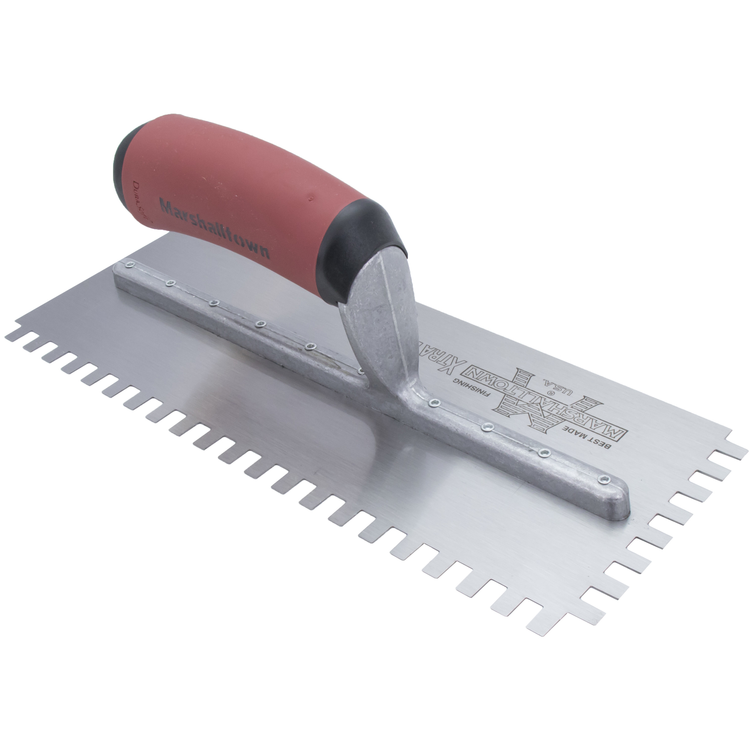 Marshalltown 4-1/2 in. W X 11 in. L Steel Notched Trowel - Jamoozus