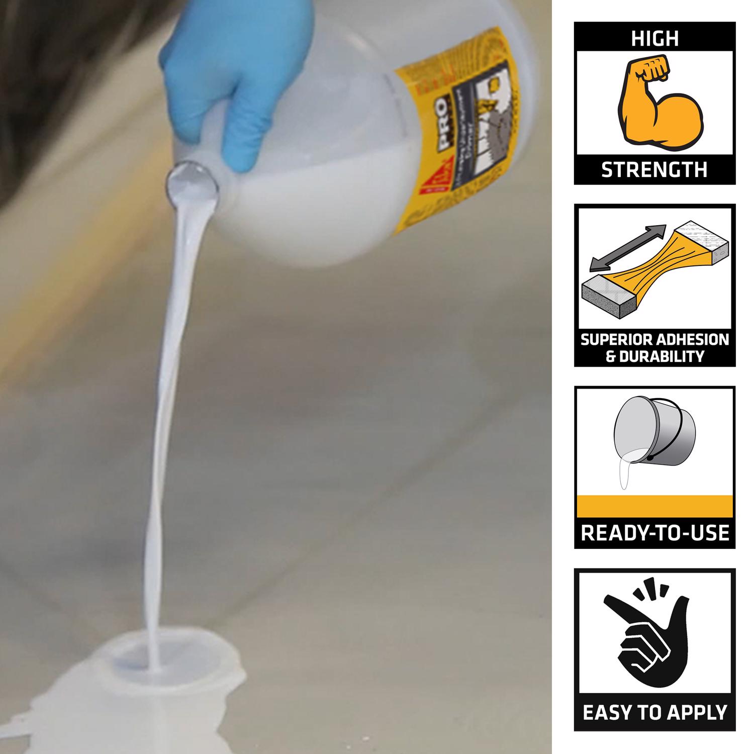 Sika Concrete Floor Leveler 1 gal Off White - Jamoozus