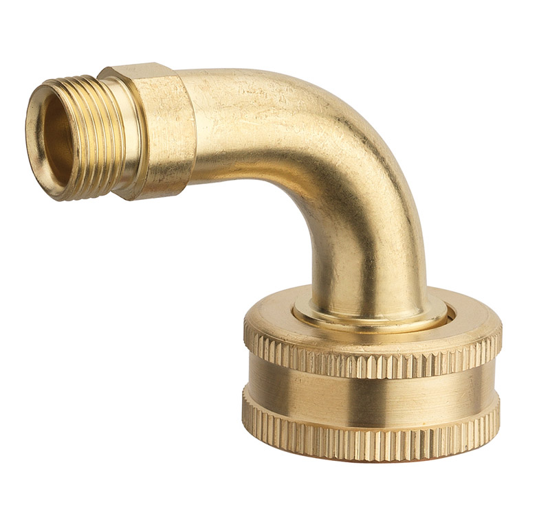 Ace 3/8 in. Compression X 3/4 in. D FHT Brass Dishwasher Elbow - Jamoozus