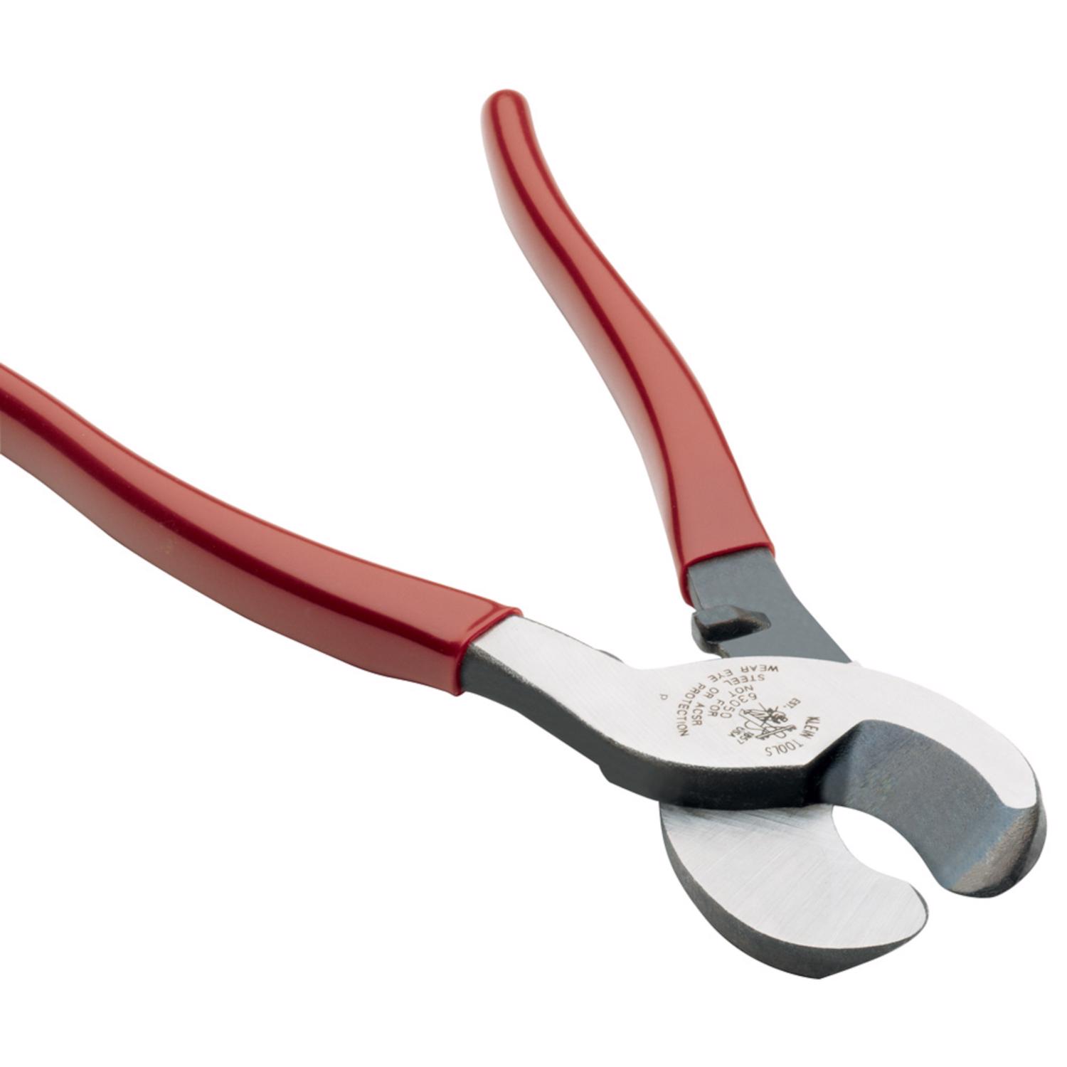 Klein Tools 9.39 inch in. L Red Cable Cutter - Jamoozus