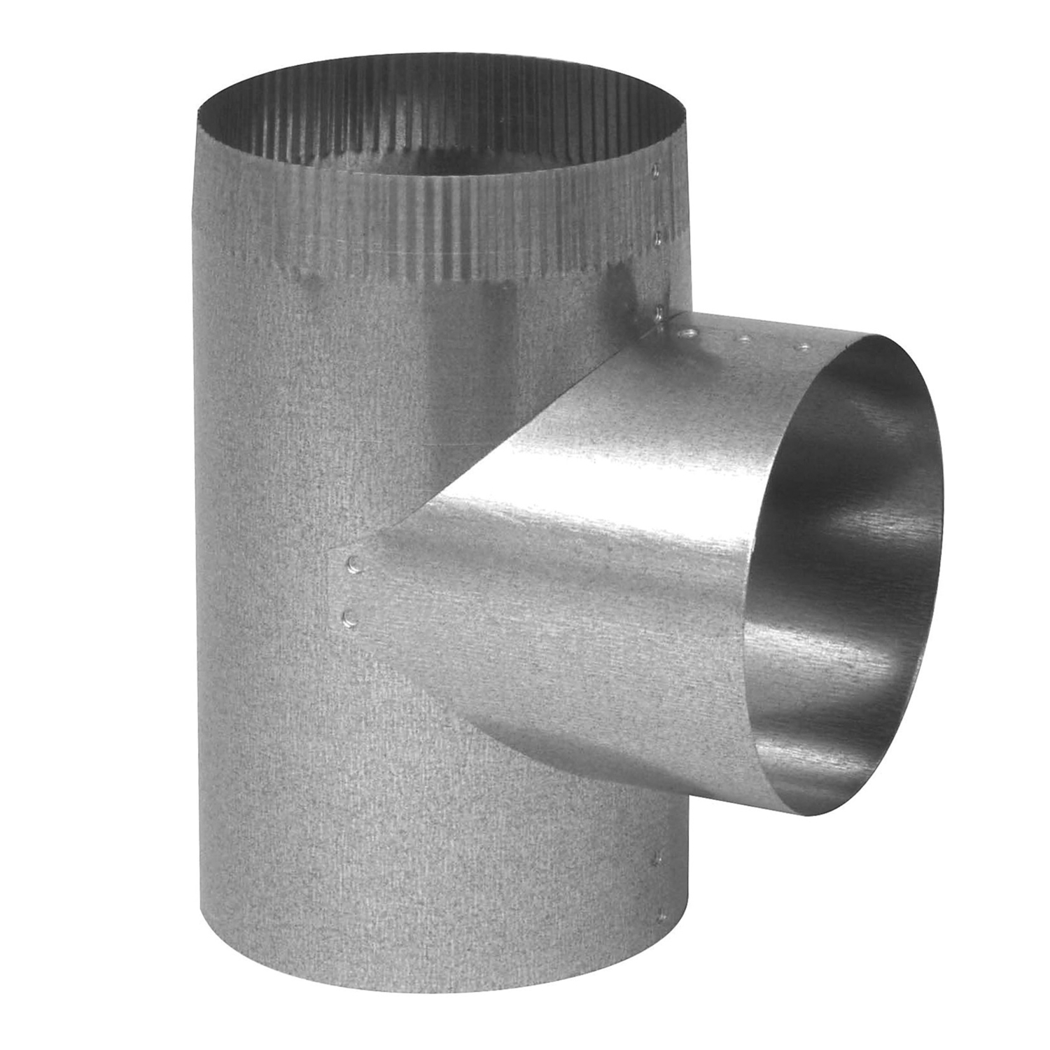 Imperial 3 in. X 3 in. X 3 in. Galvanized Steel Furnace Pipe Tee - Jamoozus
