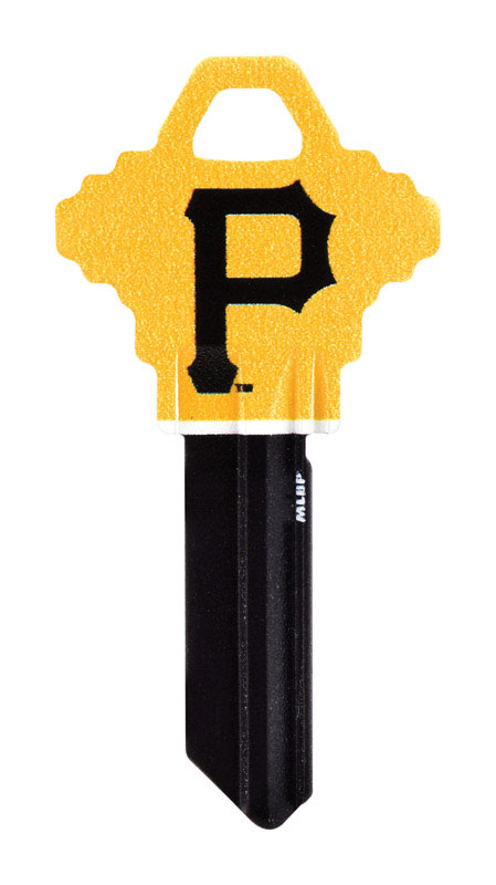 Hillman Pittsburgh Pirates Painted Key House/Office Key Blank Single - Jamoozus