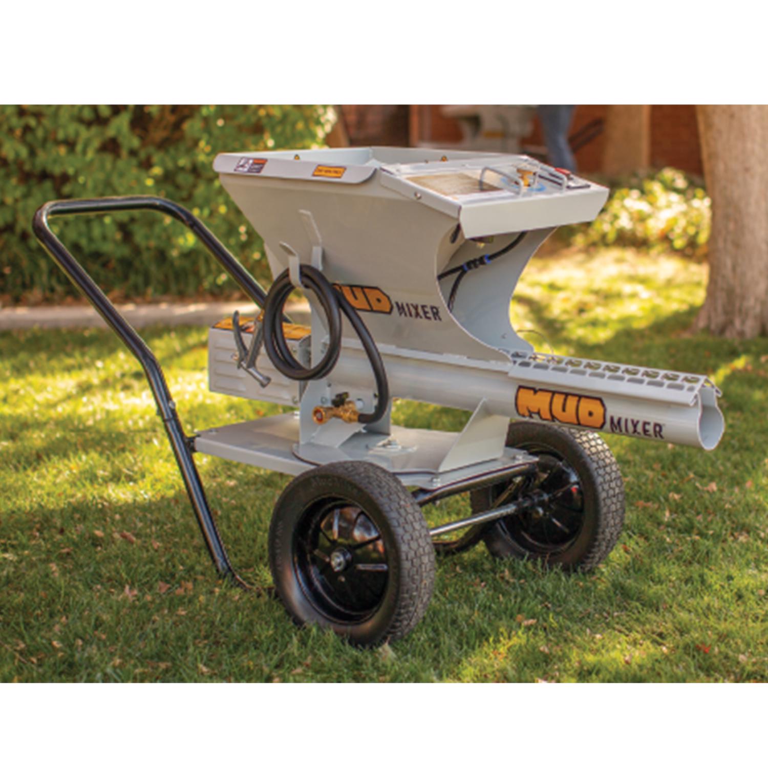 Mud Mixer 1.93 cu ft 1/2 HP Electric Steel Concrete Mixer - Jamoozus