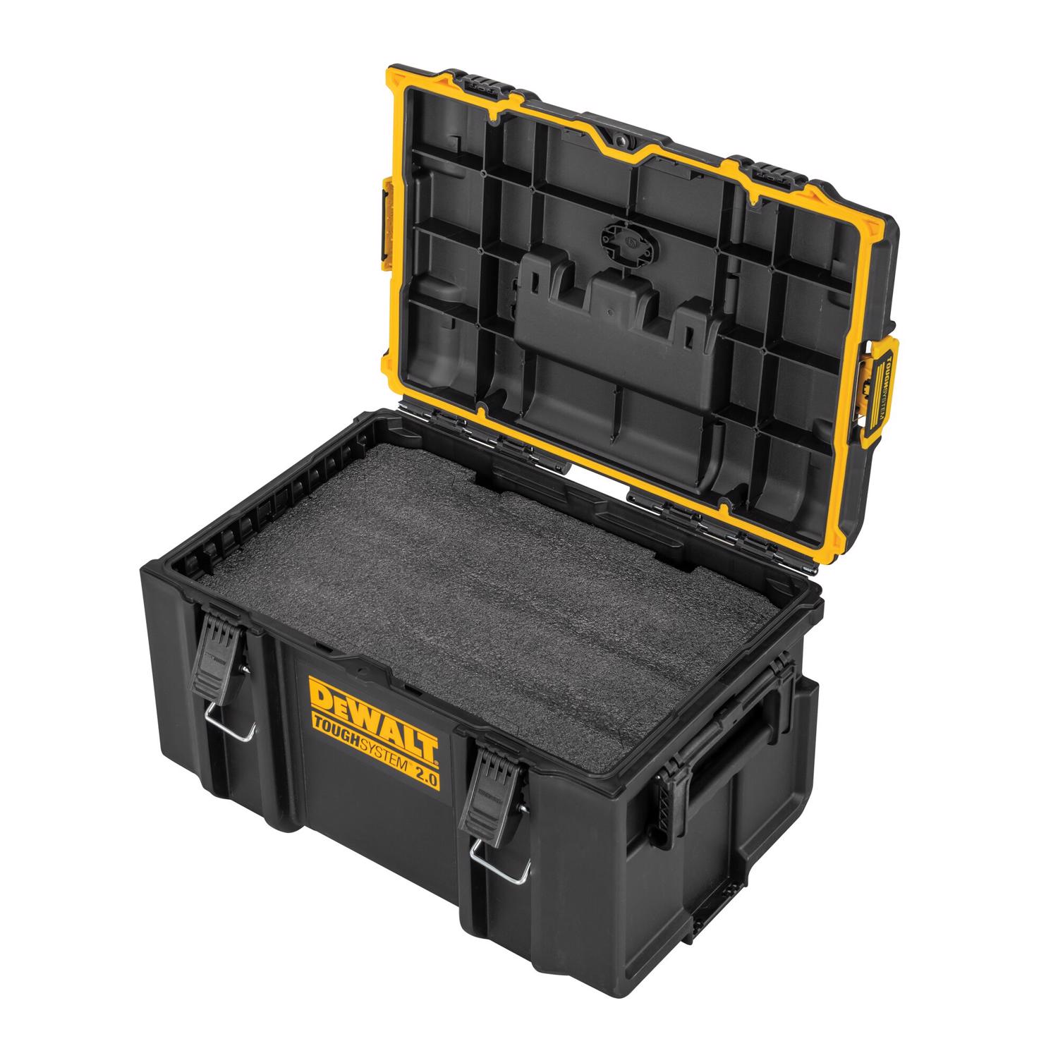 DeWalt ToughSystem 12.5 in. W X 3.18 in. H Deep Interlocking Organizer Foam Black - Jamoozus