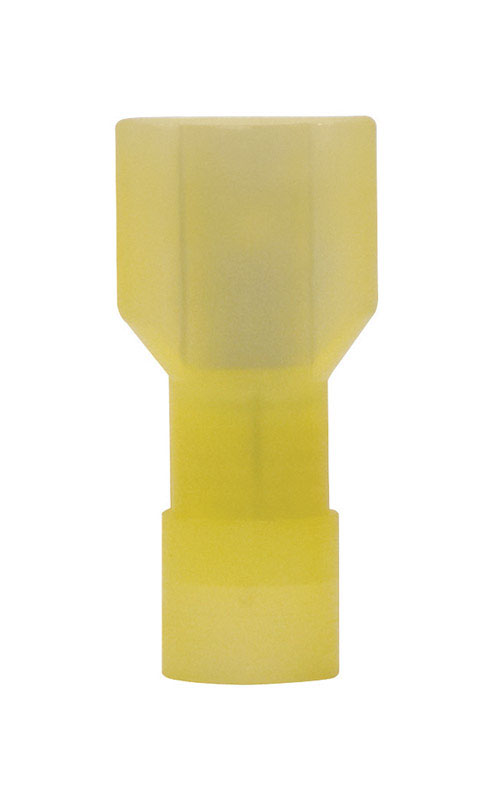 Gardner Bender 12-10 Ga. Insulated Wire Male Disconnect Yellow 4 pk - Jamoozus