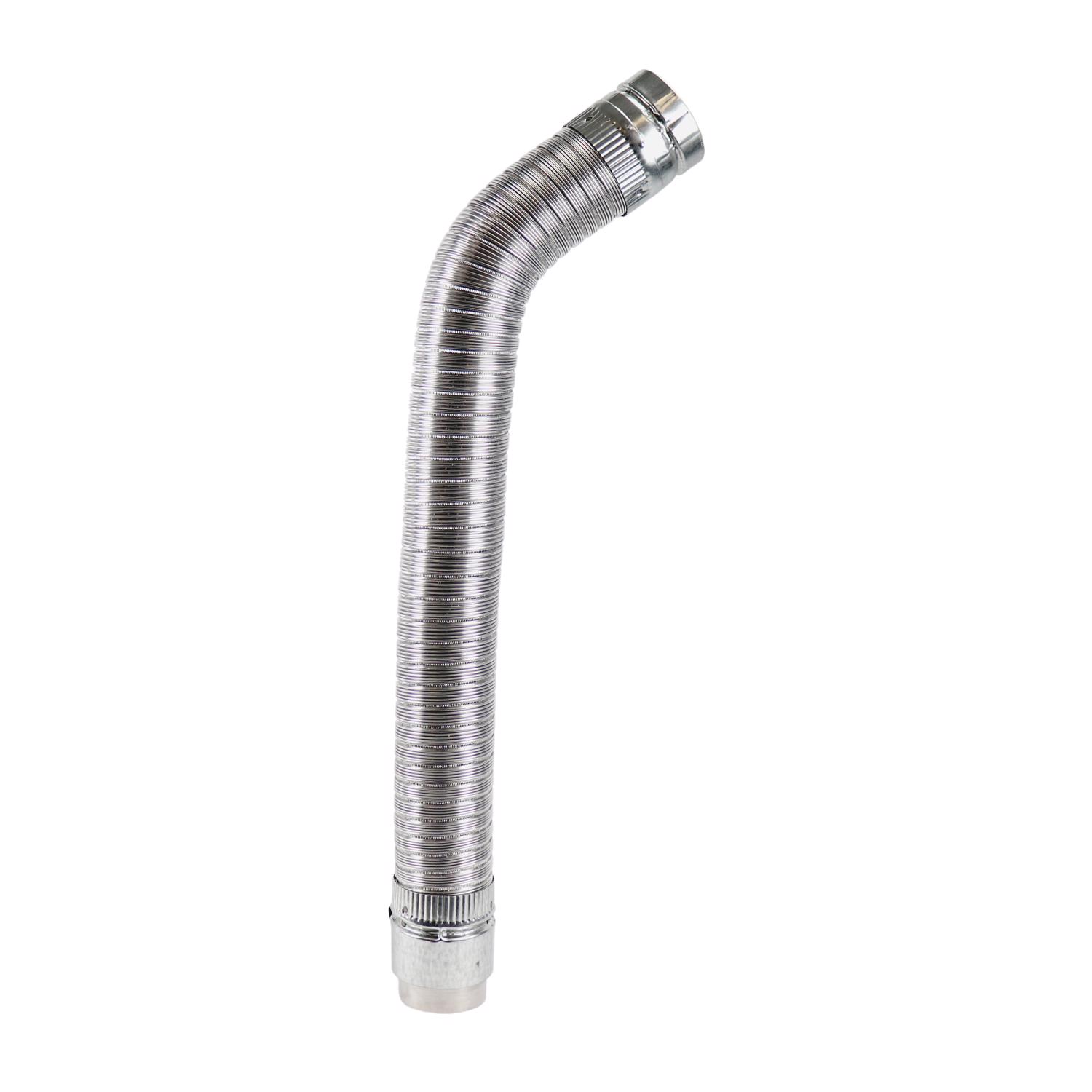 Selkirk 3 in. D X 60 in. L Aluminum/Galvanized Steel Gas Vent Connector - Jamoozus