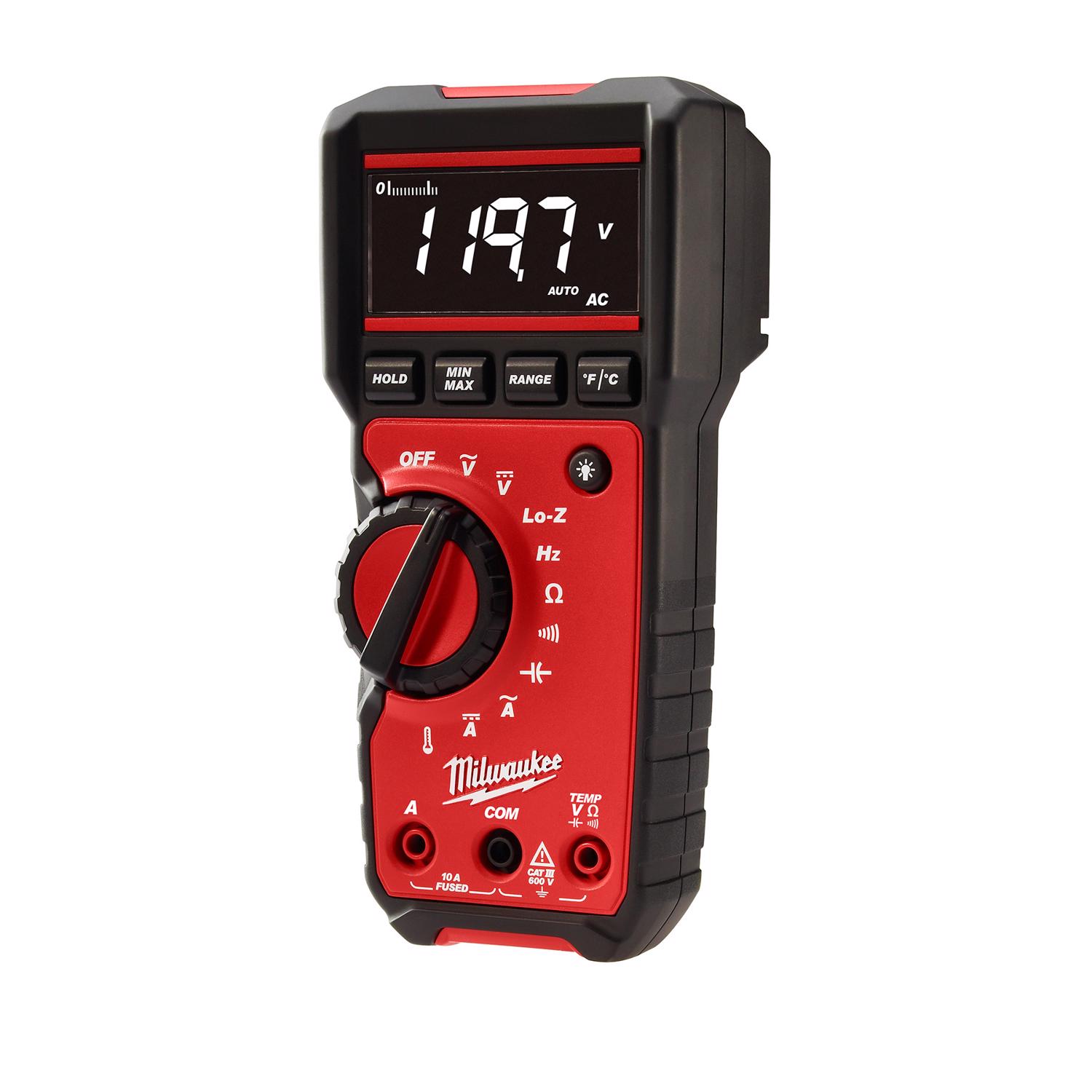 Milwaukee LCD Multimeter 1 pk - Jamoozus