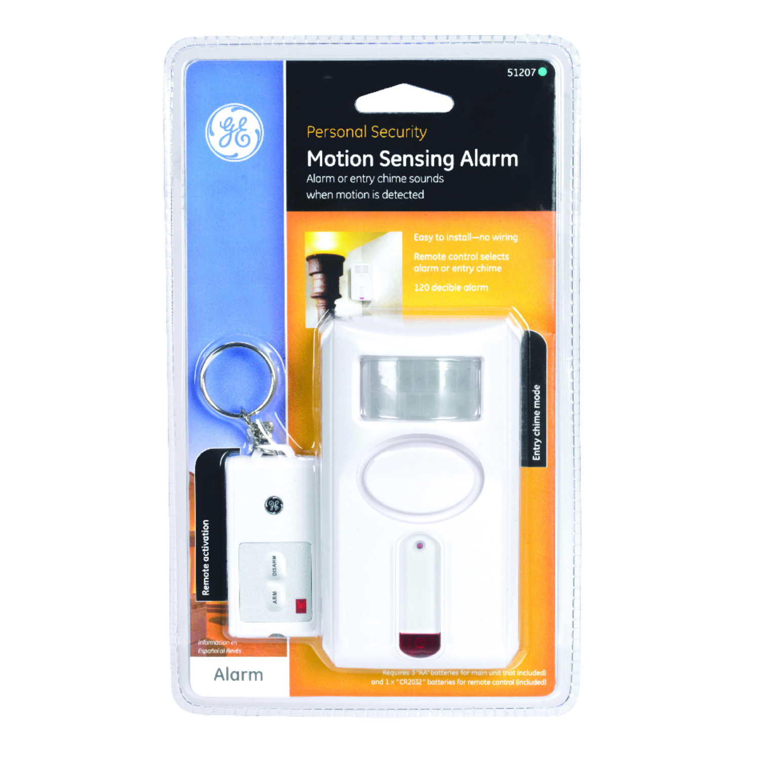 GE White Plastic Motion Sensor and Alert System - Jamoozus