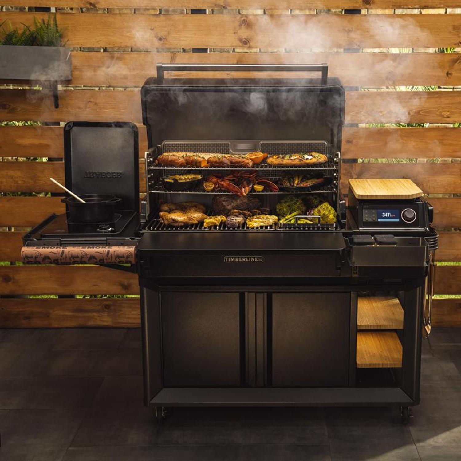 Traeger Timberline XL Wood Pellet WiFi Grill Black - Jamoozus