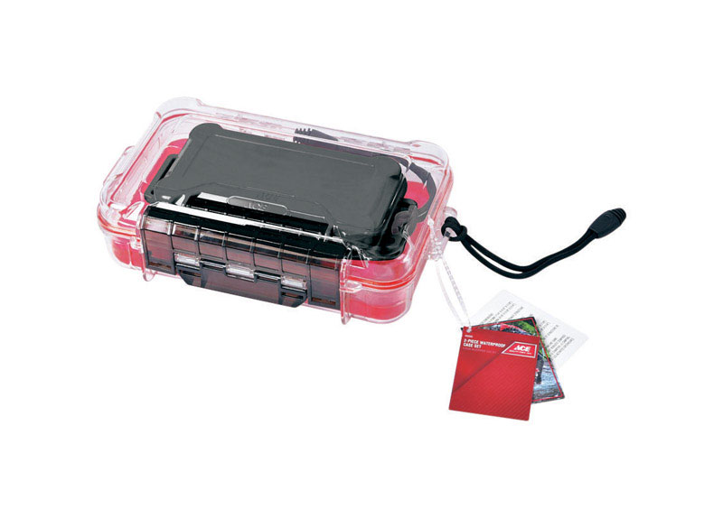 Ace 6 in. H Waterproof Case Plastic Clear - Jamoozus