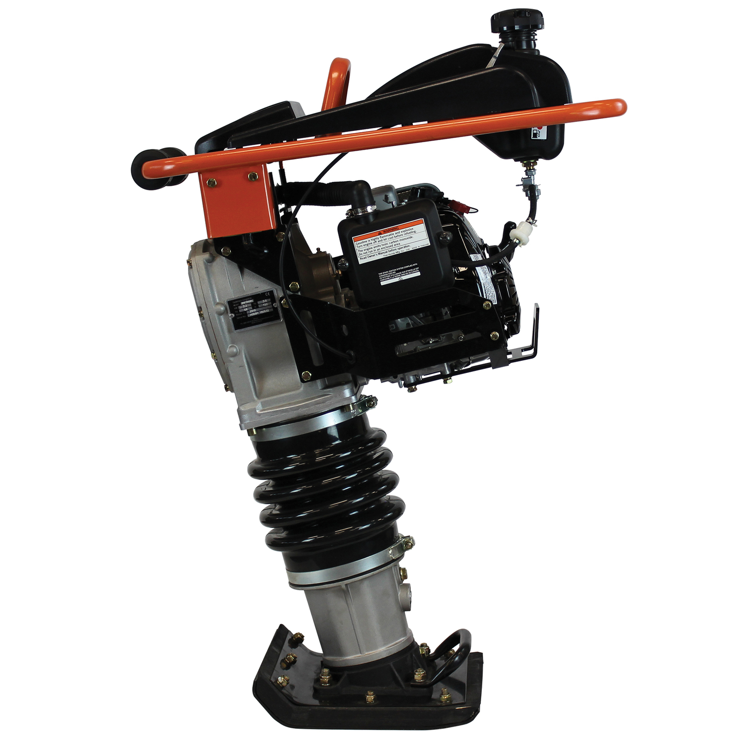 Brave Pro Metal Tamping Rammer 45 in. H X 3 ft. L X 18 in. D - Jamoozus