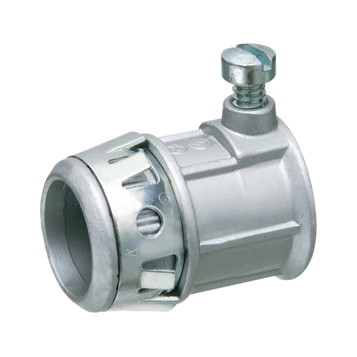 Arlington Die-Cast Zinc Screw Connector For EMT 2 pk - Jamoozus