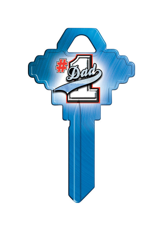 Hy-Ko #1 Dad House/Office Key Blank SC1-DAD Single For Schlage Locks - Jamoozus