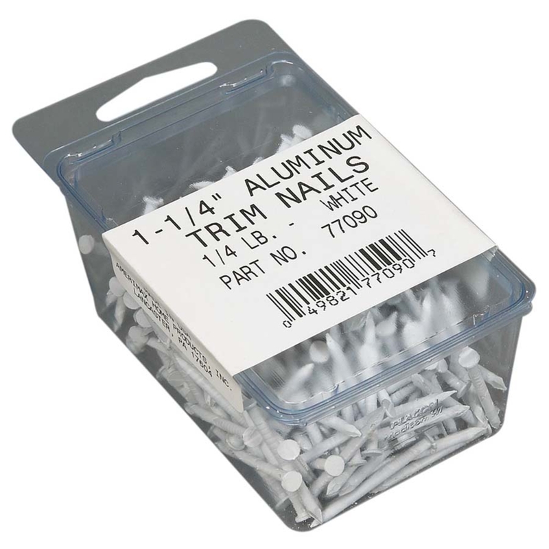 Amerimax 3D 1.25 in. Finishing Bright Aluminum Nail - Jamoozus