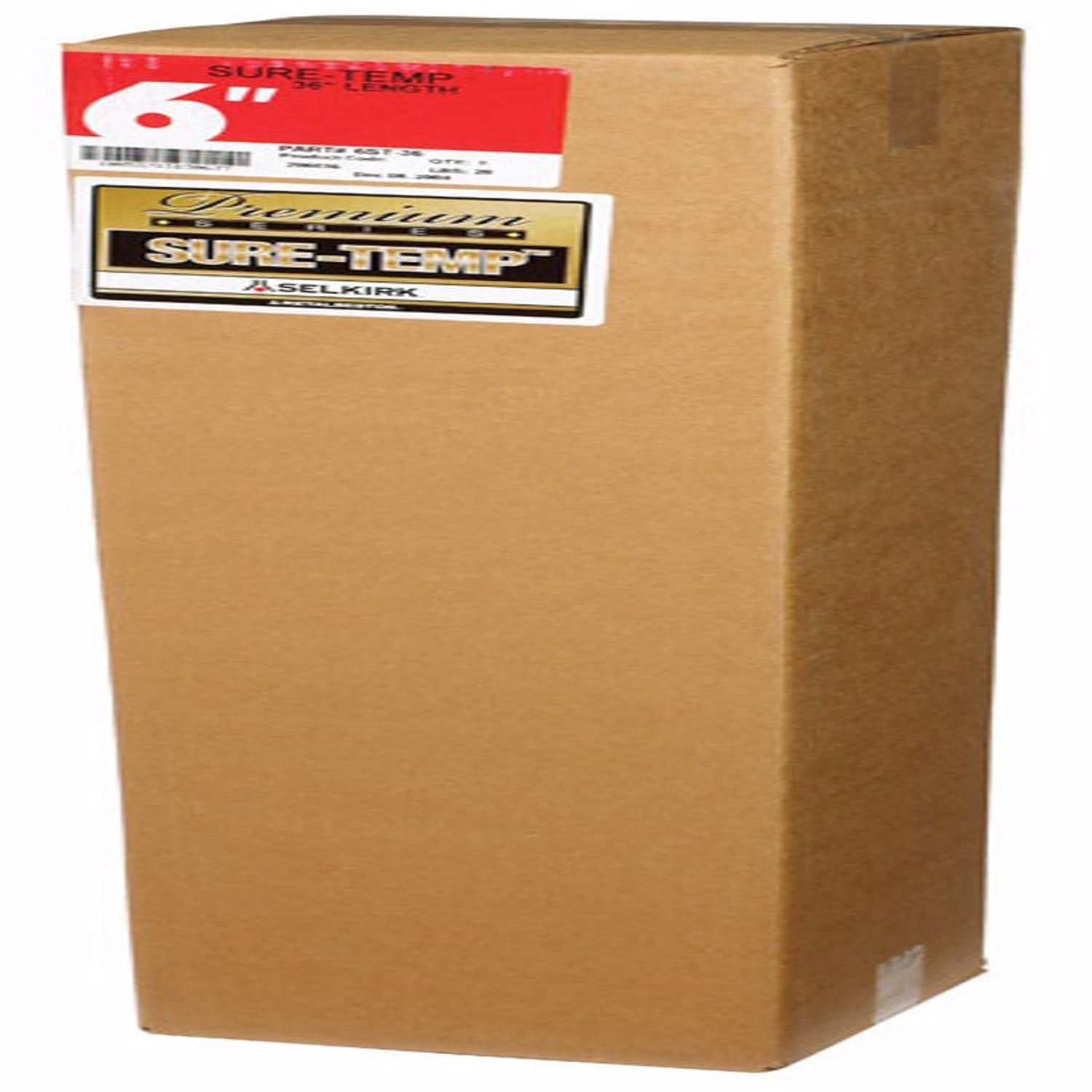 Selkirk 6 in. D X 36 in. L Stainless Steel Chimney Pipe - Jamoozus