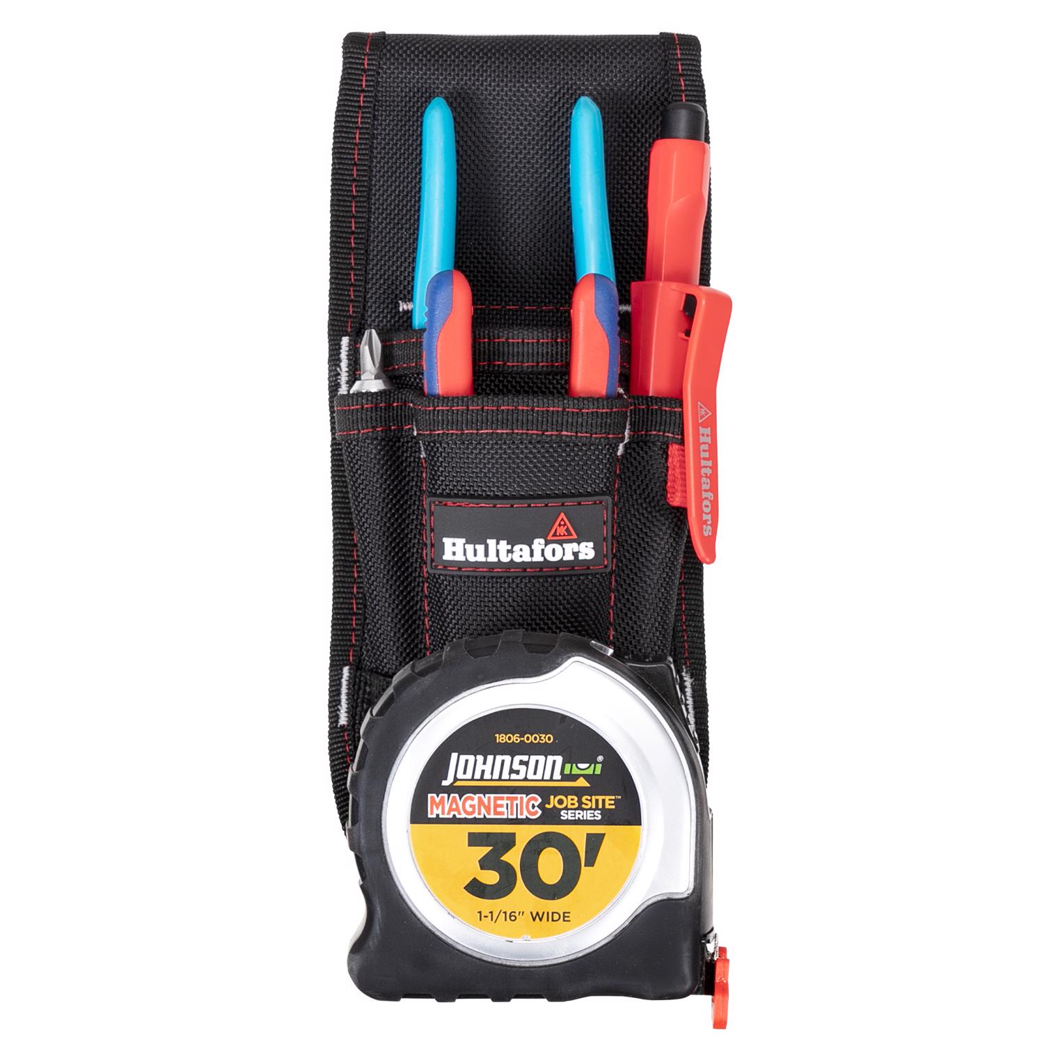 CLC Hultafors Work Gear Heavy Duty Tool Organizer Black/Red - Jamoozus