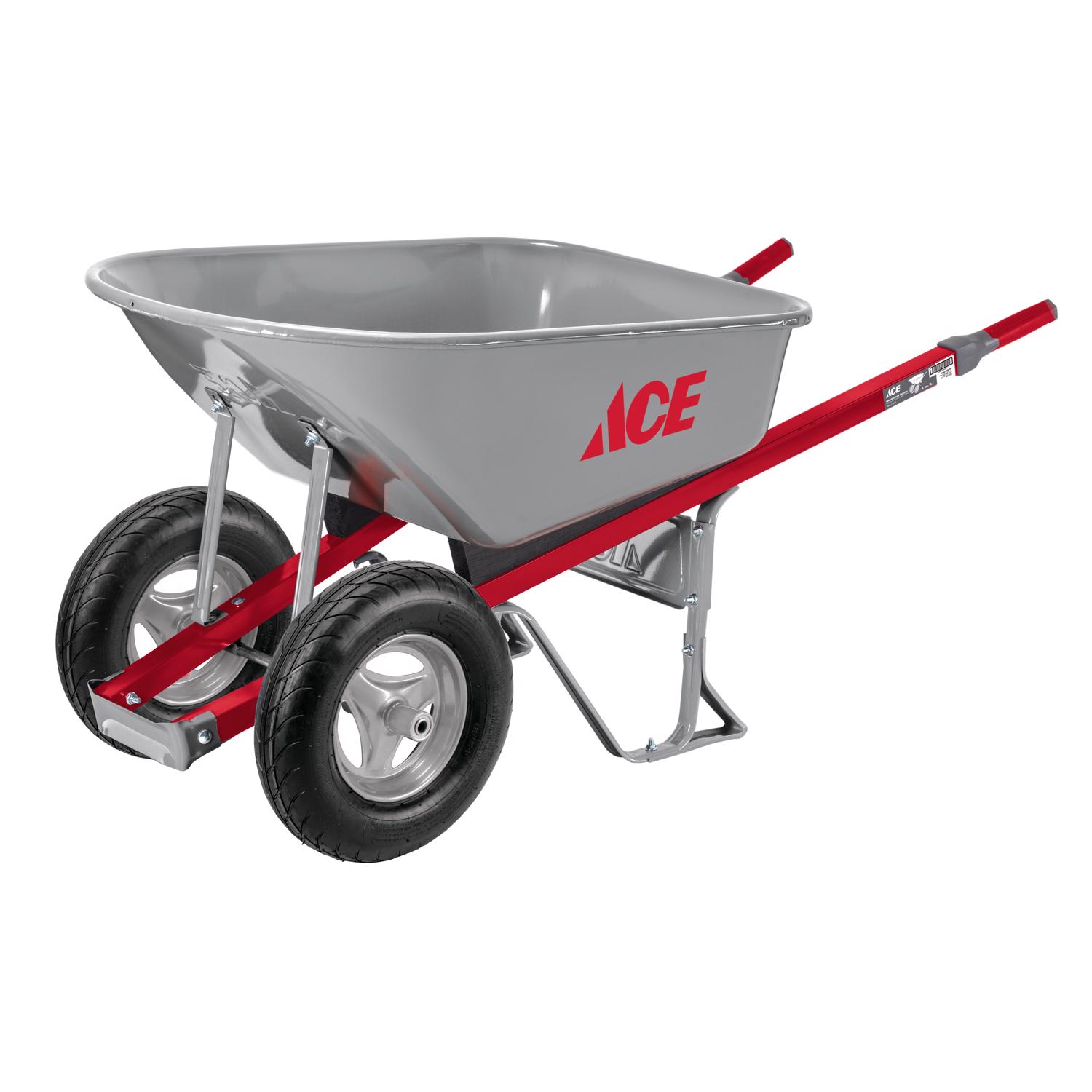 Ace Steel Contractor Wheelbarrow 6 cu ft - Jamoozus