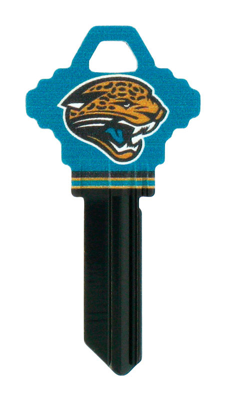 Hillman Jacksonville Jaguars Schlage/68 SC1 House/Office Key Blank Single - Jamoozus