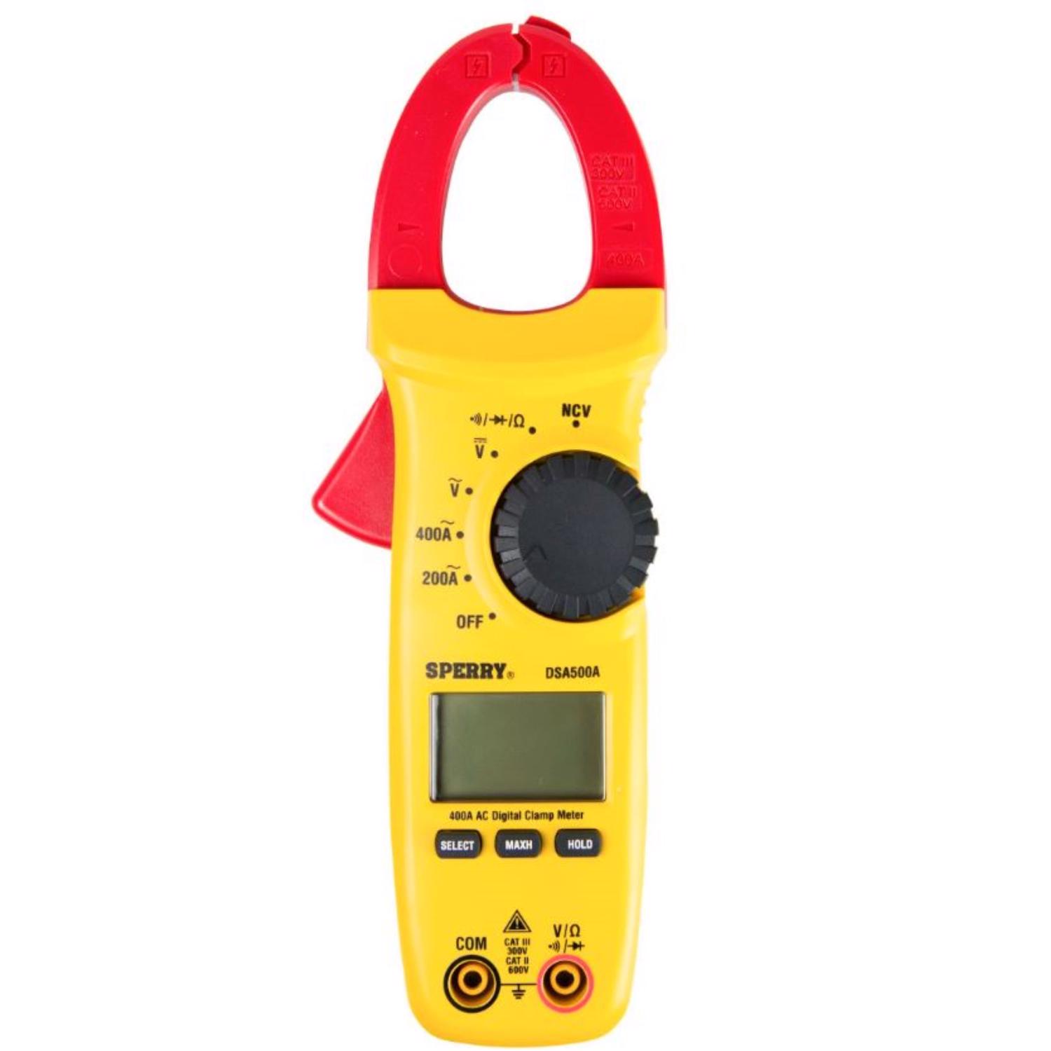 Sperry Snap-Around 300 - 600 V LCD AC Clamp Meter 1 pk - Jamoozus