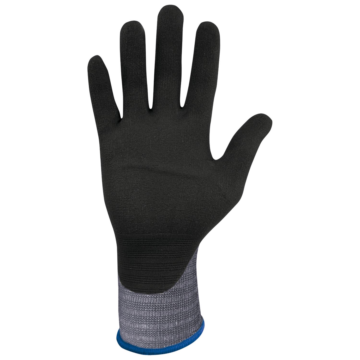 General Electric Unisex Dipped Gloves Black/Gray M 1 pair - Jamoozus