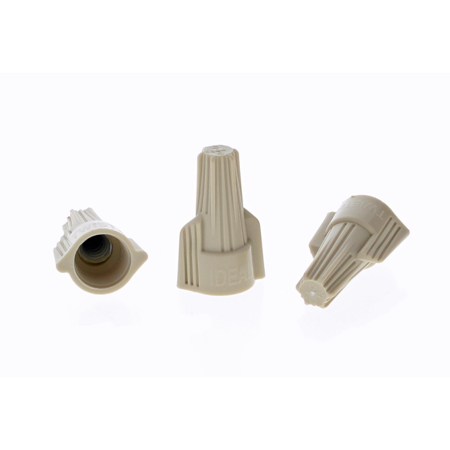 Ideal Twister Wire Connectors Tan 500 pk - Jamoozus