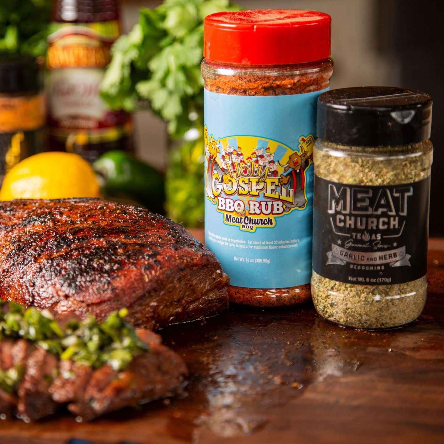Meat Church Gourmet Series Garlic & Herb Seasoning 6 oz - Jamoozus