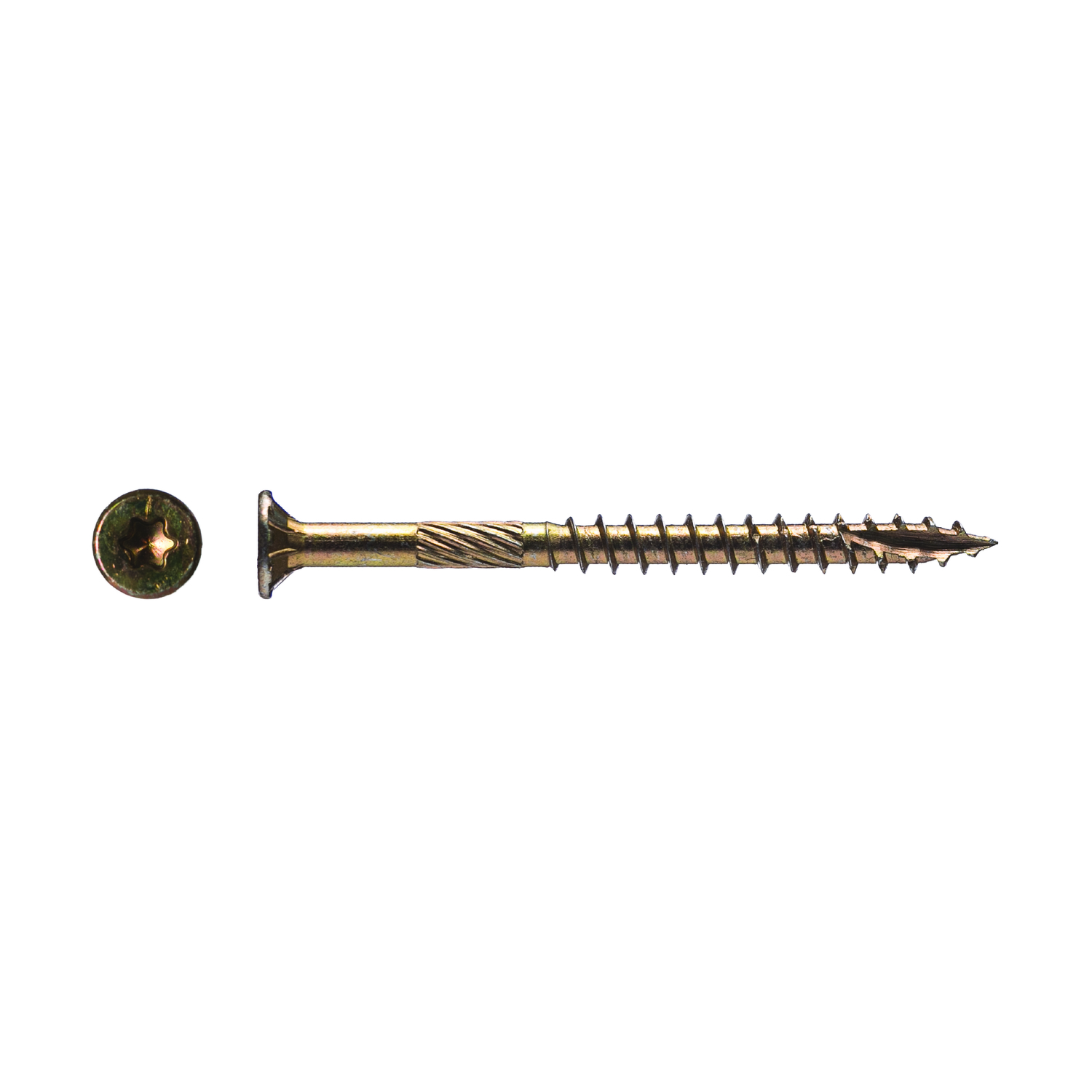 Big Timber No. 10 X 2-1/2 in. L Star Zinc-Plated Wood Screws 1 lb 77 pk - Jamoozus