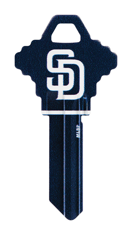 Hillman San Diego Padres Painted Key House/Office Universal Key Blank Single - Jamoozus